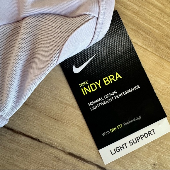 Nike Indy Light purple Sports Bra - Picture 4 of 6